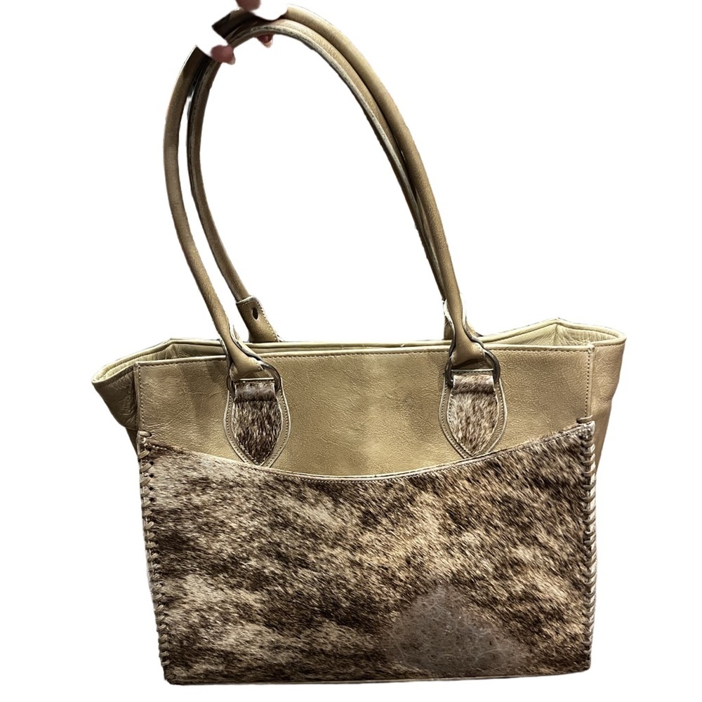 Juan Antonio luxury leather cow hide purse